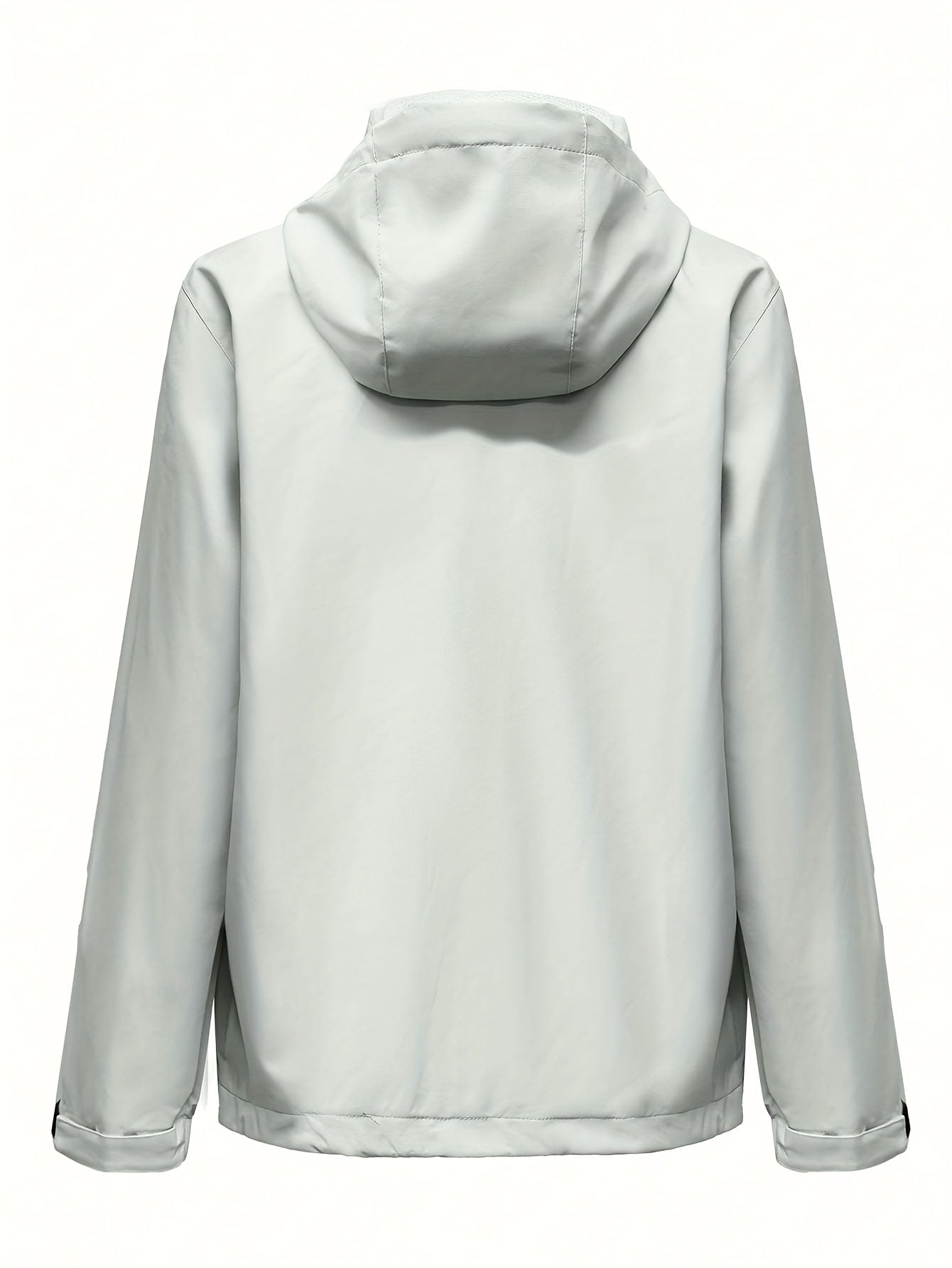 Women'S Lightweight Zip-Up Jacket - Windproof Outdoor Coat with Full-Zip Front