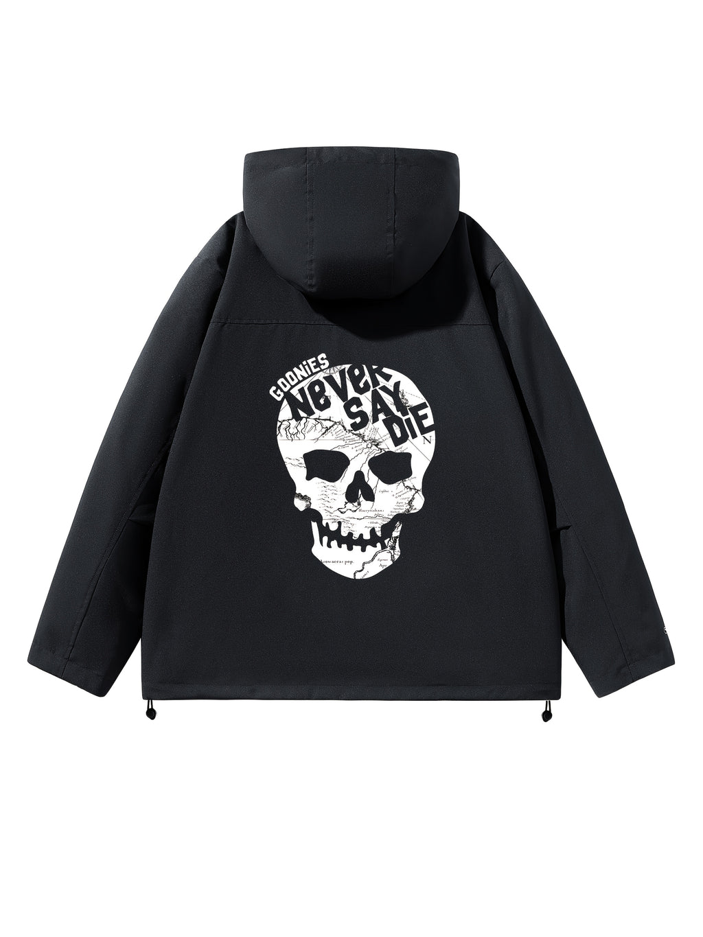 1pc Lightweight Windproof Jacket - Full-Zip Hooded Raincoat with Zippered Pockets