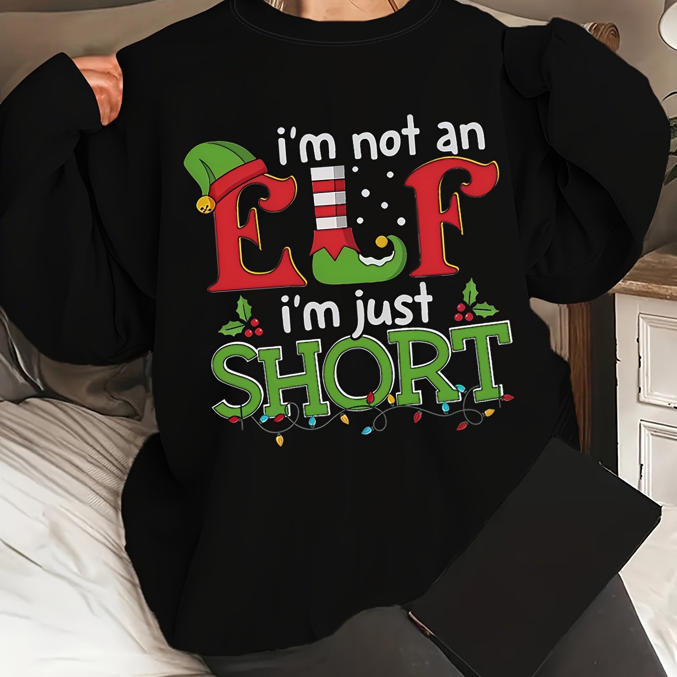 Funny Christmas Sweatshirt Funny Christmas Sweatshirt | Women's \