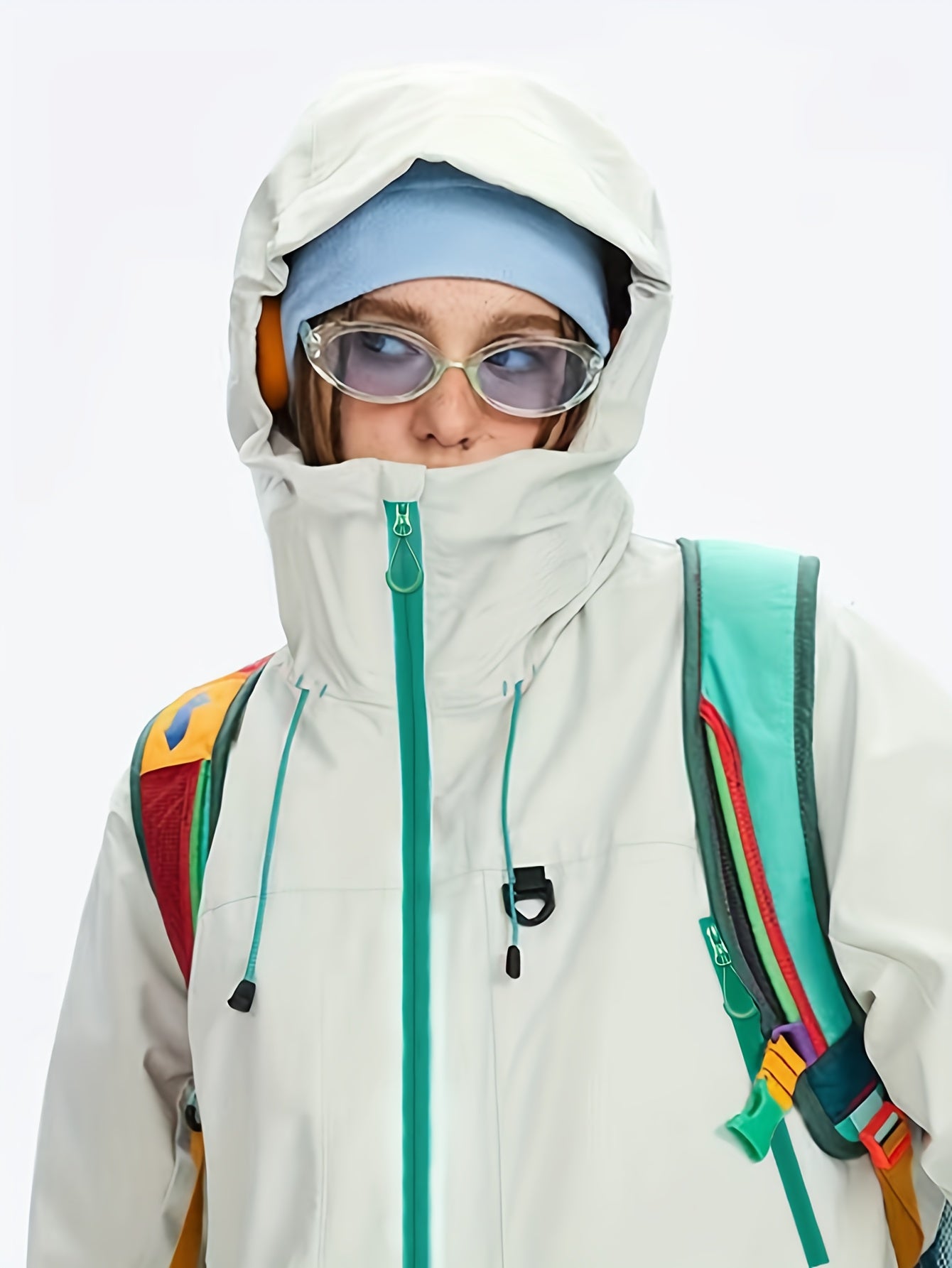 Women'S Lightweight Zip-Up Jacket - Windproof Outdoor Coat with Full-Zip Front