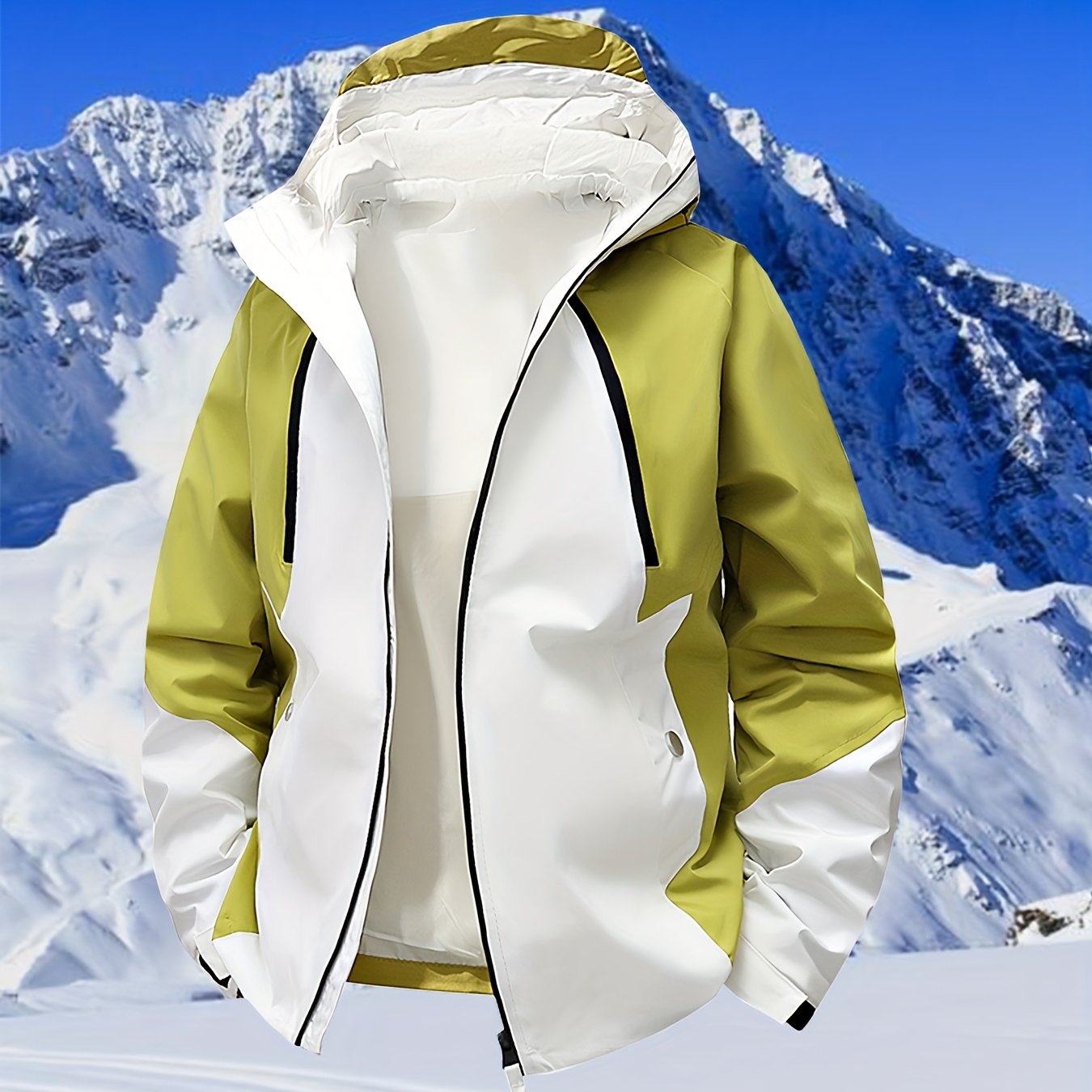 Women'S Lightweight Hooded Jacket - Quick-Dry Windproof Coat with Full-Zip Front, Hooded Neck