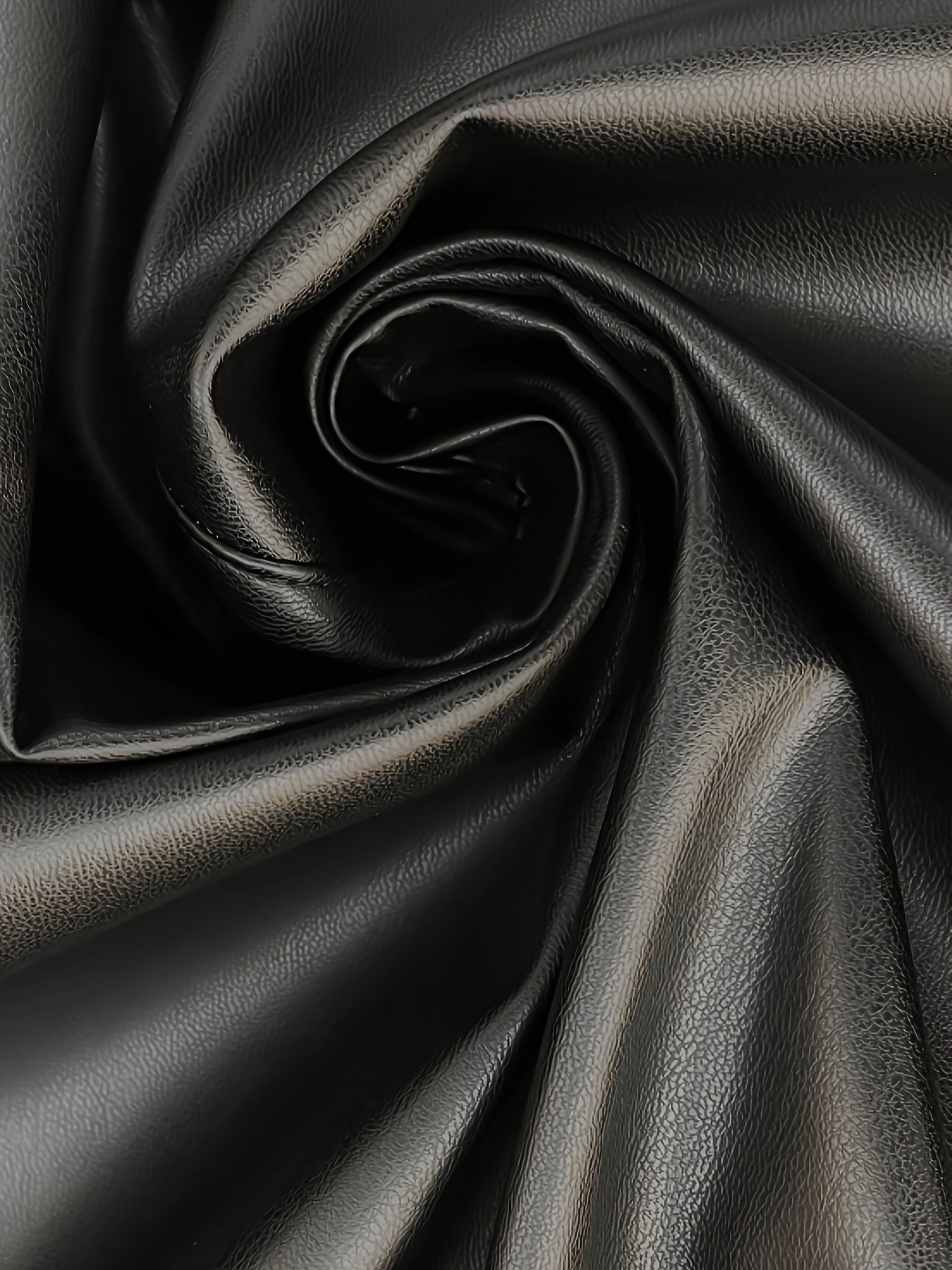 Plus Size - Plus Size Women'S Black Long Trench Coat - Casual Chic Double-Breasted Notch Lapel Winter Coat with Flared Hem