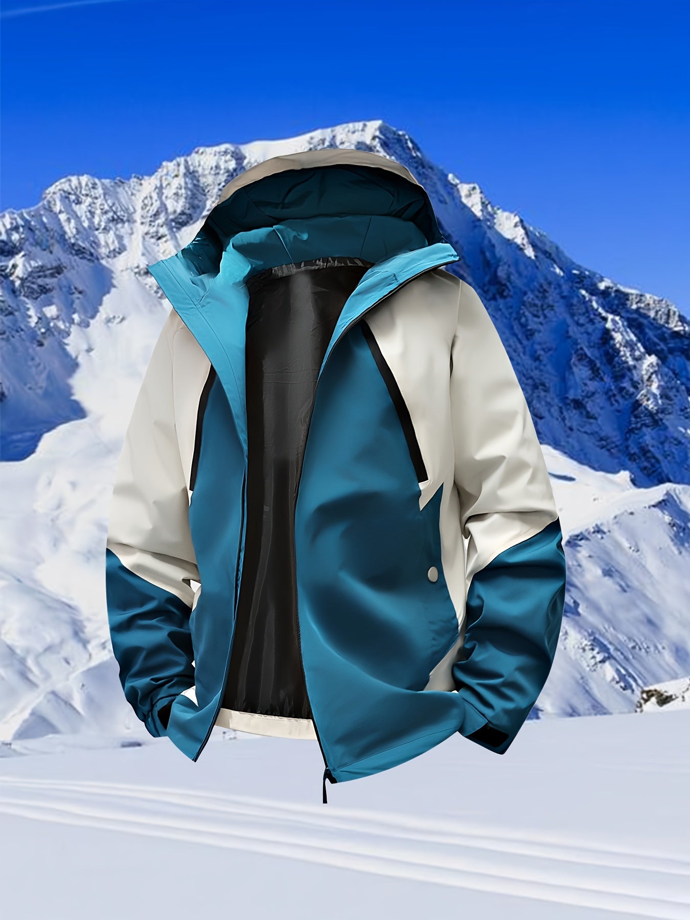 Women'S Lightweight Hooded Jacket - Quick-Dry Windproof Coat with Full-Zip Front, Hooded Neck