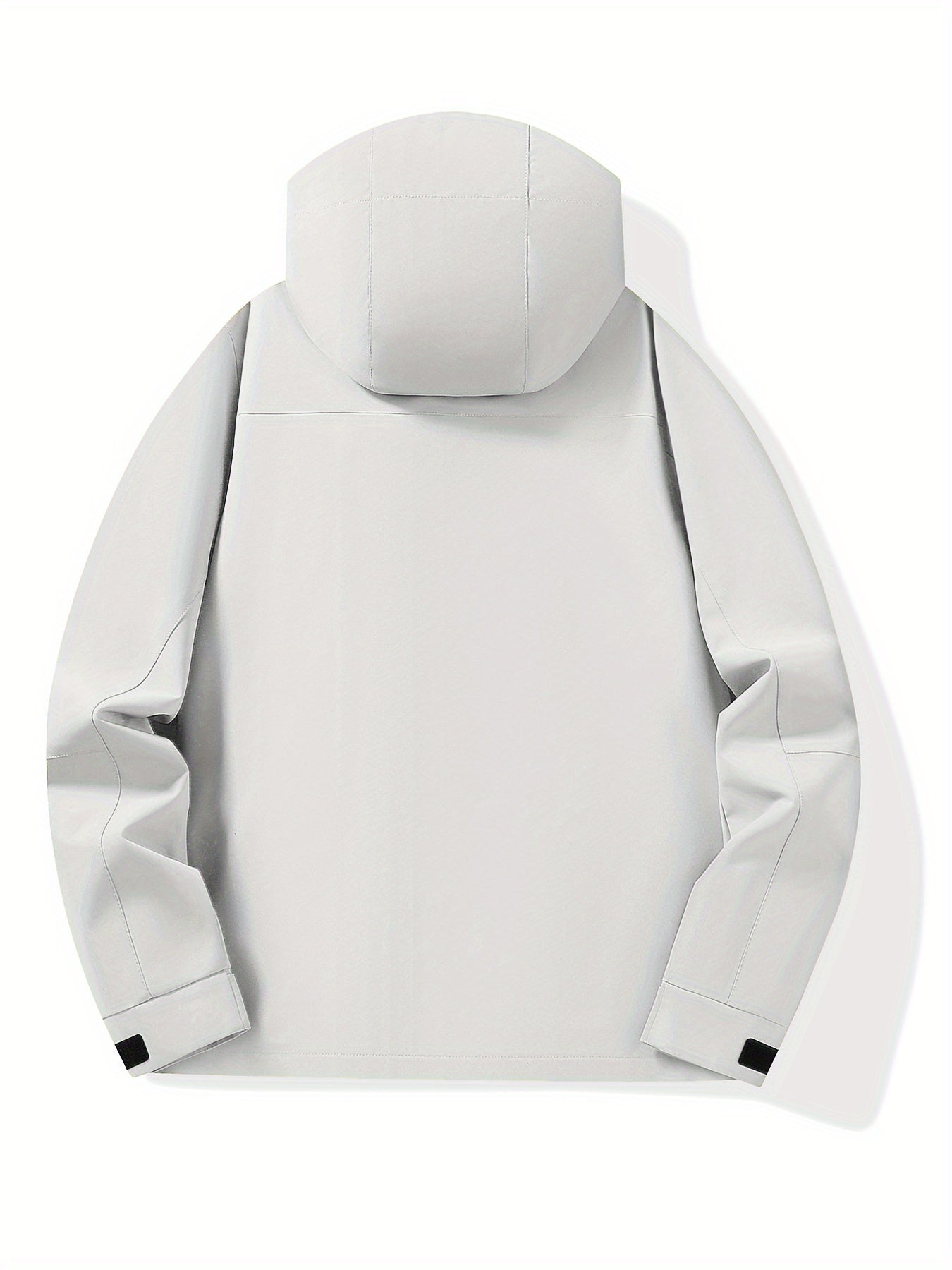 Kesixsty Women'S Windproof Jacket with Hood - Full-Zip Outdoor Coat, Non-Stretch Fabric