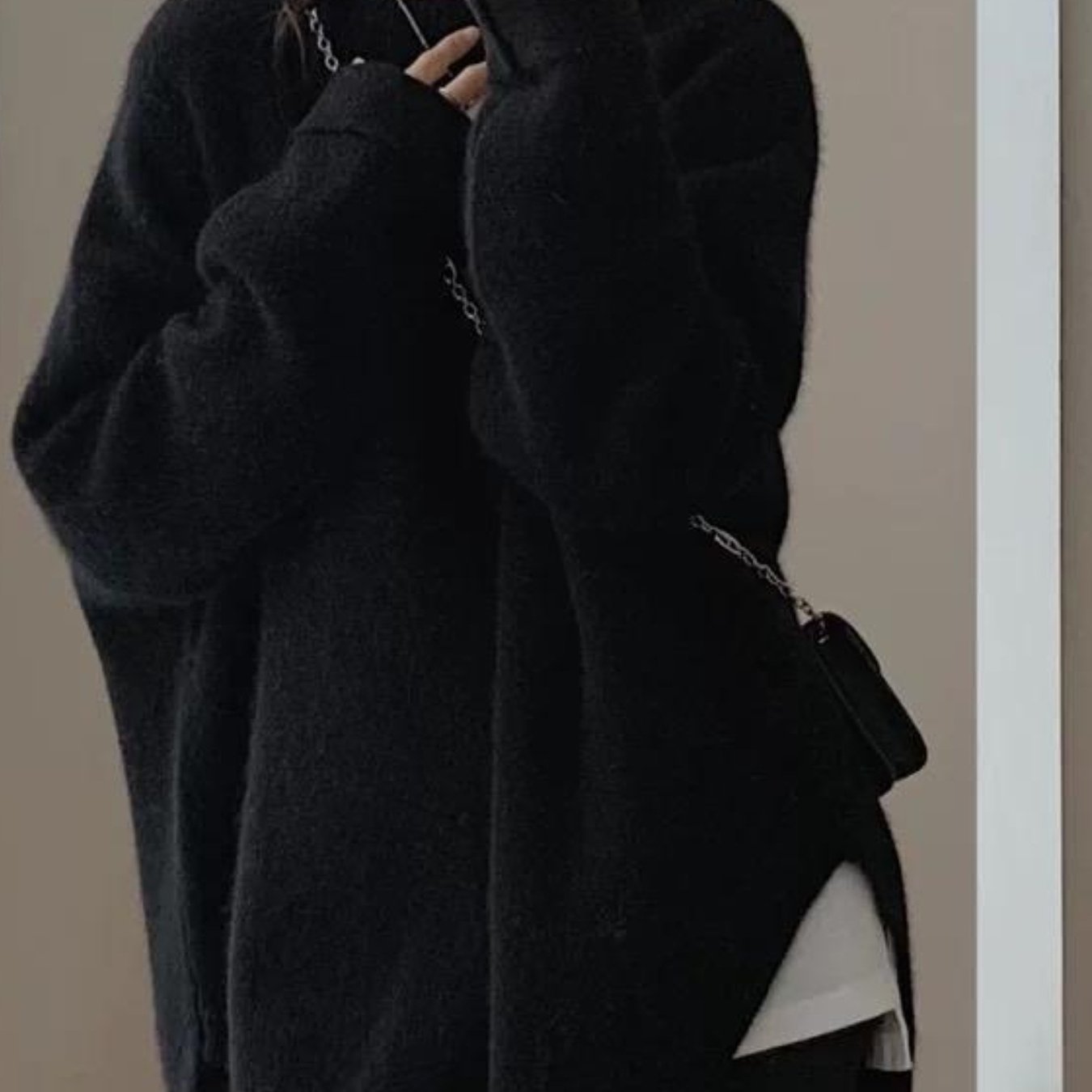 Women's 2025 Winter Turtleneck Sweater - Soft Beige\u002FBrown\u002FBlack